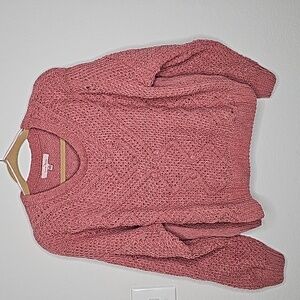Love Tree Chunky Knit Sweater size L